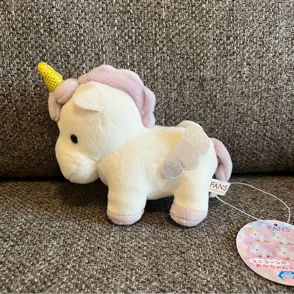 BNWT Japan Cute Purple Unicorn plush - Picture 3 of 6